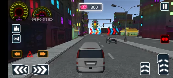 城市汽车驾驶学校模拟器3D版