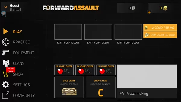 前锋突袭无限子弹皮肤版 前锋突袭无限子弹皮肤版